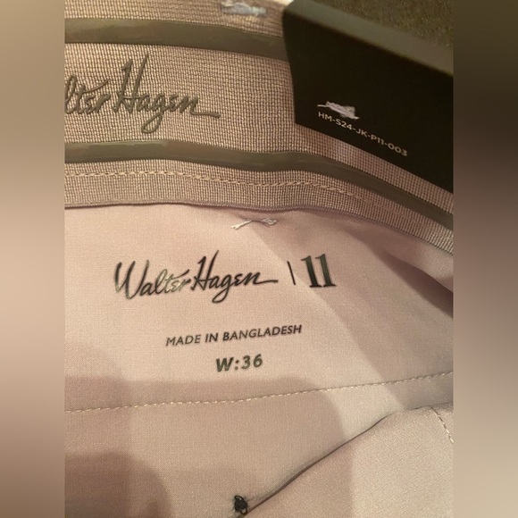 NWT | Walter Hagen Men's Golf Shorts P11 Soft Blue Size 36 Inseam 9” - Picture 11 of 15